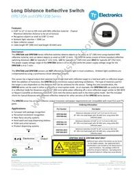 OPB720A-30VZ Datasheet Cover