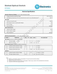 OPB806 Datasheet Page 2