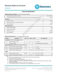 OPB818 Datasheet Page 2