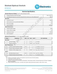 OPB819Z Datasheet Page 2