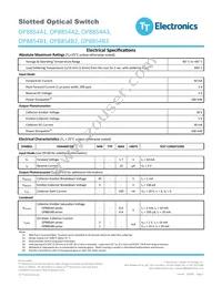 OPB854B3 Datasheet Page 2