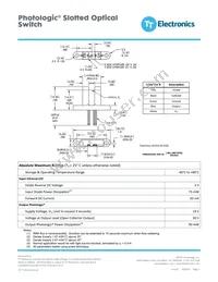 OPB916IZ Datasheet Page 2