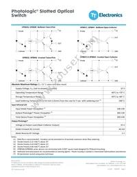 OPB943W55 Datasheet Page 2