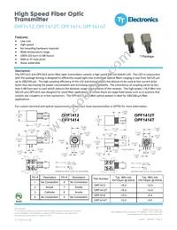 OPF1412 Datasheet Cover