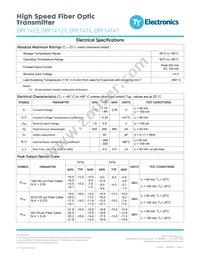 OPF1412 Datasheet Page 2