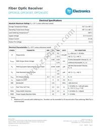 OPF2416TC Datasheet Page 3