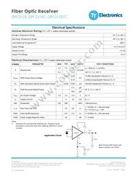 OPF2418TC Datasheet Page 3