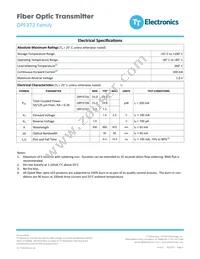 OPF372D Datasheet Page 3