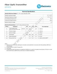 OPF397A Datasheet Page 3