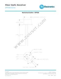 OPF507 Datasheet Page 3