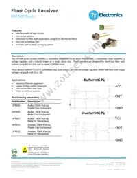 OPF512 Datasheet Cover