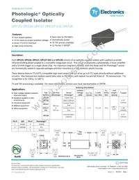 OPI127 Datasheet Cover