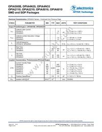 OPIA500BTR Datasheet Page 6