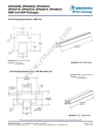 OPIA500BTR Datasheet Page 21