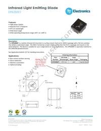 OPR2800T Datasheet Cover