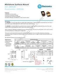 OPR5500 Datasheet Cover