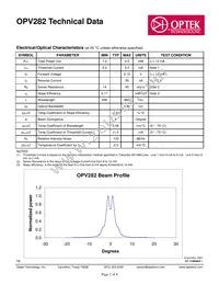 OPV282 Datasheet Page 2