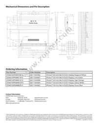 OS096016PP08MB2B10 Datasheet Page 2