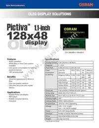 OS128048PN11MB2B10 Datasheet Cover