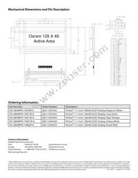 OS128048PN11MB2B10 Datasheet Page 2