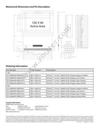 OS128064PK10MW1B10 Datasheet Page 2