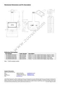 OS128064PK16MY0Z00 Datasheet Page 2