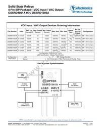 OSSRD1006A Datasheet Page 3