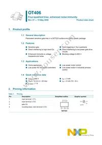 OT406 Datasheet Cover