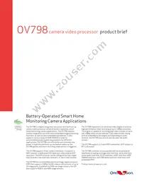 OV00798-U96G-2B Datasheet Cover
