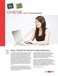 OV09726-A40A Datasheet Cover