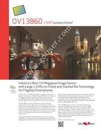 OV13860-GA5A-1D Datasheet Cover