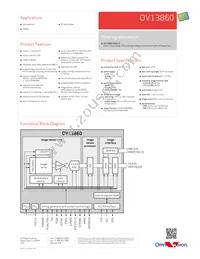 OV13860-GA5A-1D Datasheet Page 2