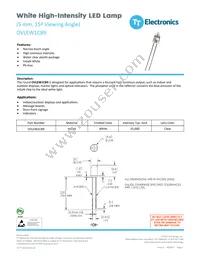 OVLEW1CB9 Datasheet Cover