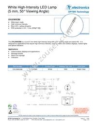 OVLEW5CB6 Datasheet Cover