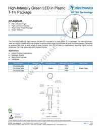 OVLGG0C5B9 Datasheet Cover