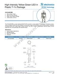 OVLGJ0C3B9 Datasheet Cover