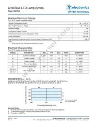 OVLHBKD8 Datasheet Page 2