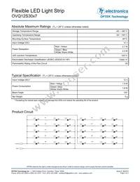 OVQ12S30WW7 Datasheet Page 2