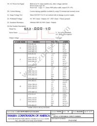 OVS-5J-UC Datasheet Page 3
