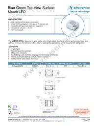 OVSACBC2R8 Datasheet Cover