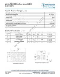 OVSAWBCR4 Datasheet Page 2