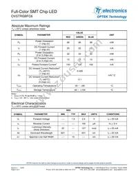 OVSTRGBFC6 Datasheet Page 2