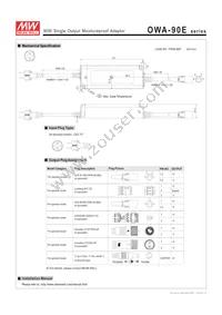 OWA-90E-48 Datasheet Page 4