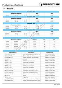 P18/11-3C91 Datasheet Page 2