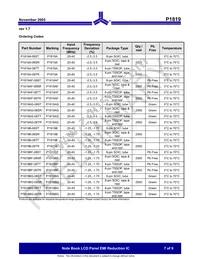 P1819BF-08TT Datasheet Page 7