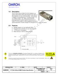 P1TX4C-SX4D-01MM-DC Datasheet Cover