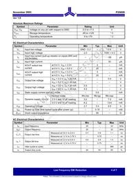 P2560BF-08SR Datasheet Page 4