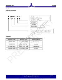 P2560BF-08SR Datasheet Page 6
