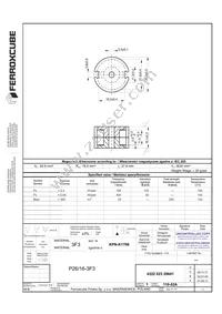 P26/16-3F3 Datasheet Page 2