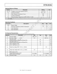 P2781AF-08SR Datasheet Page 5